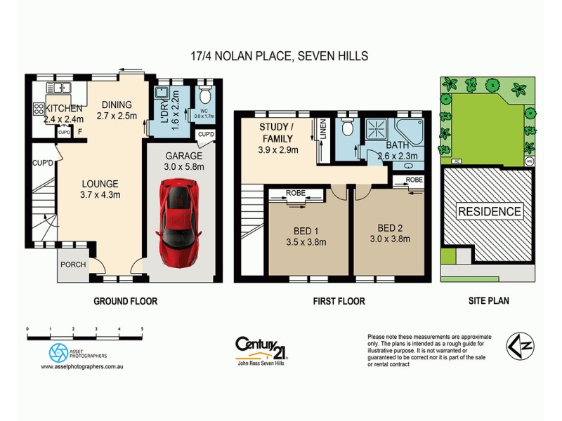 17/4 Nolan Place, Seven Hills NSW 2147 Floorplan