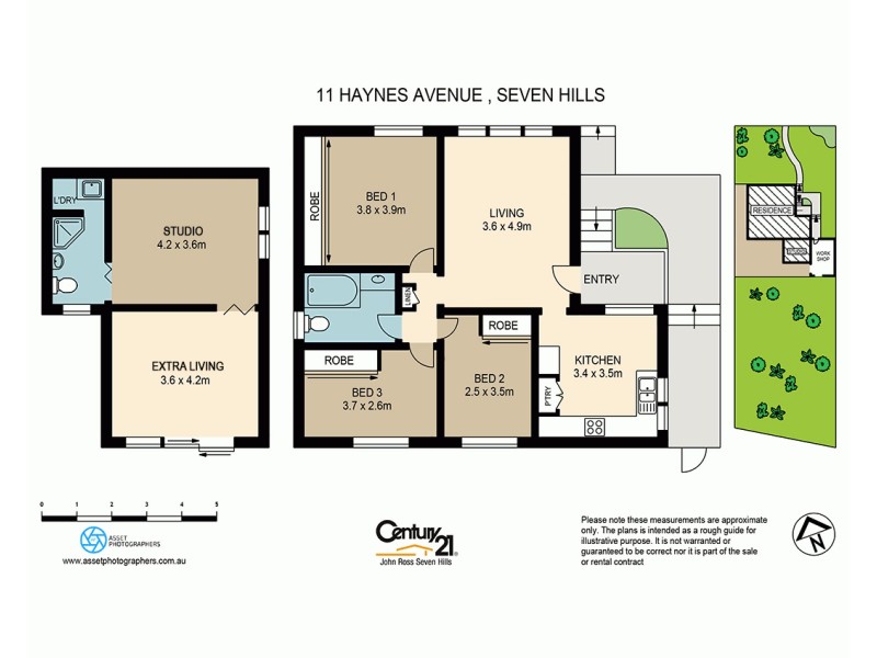 11 Haynes Avenue, Seven Hills NSW 2147 Floorplan