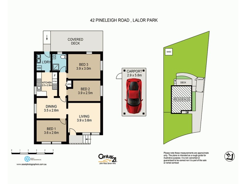 42 Pineleigh Road, Lalor Park NSW 2147 Floorplan