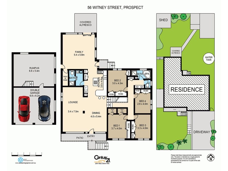 56 Witney Street, Prospect NSW 2148 Floorplan