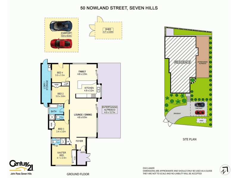 50 Nowland Street, Seven Hills NSW 2147 Floorplan
