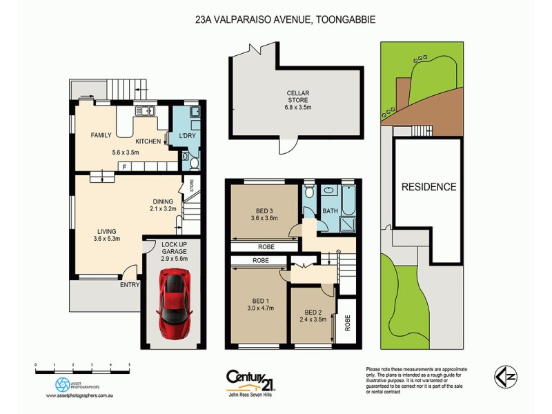 23a Valparaiso Avenue, Toongabbie NSW 2146 Floorplan