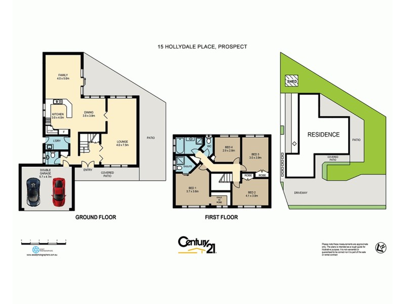 15 Hollydale Place, Prospect NSW 2148 Floorplan