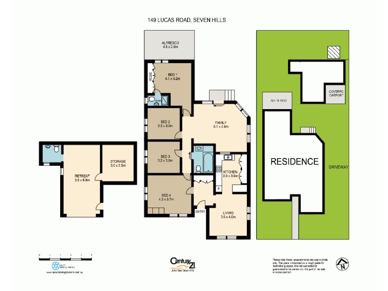 149 Lucas Road, Lalor Park NSW 2147 Floorplan
