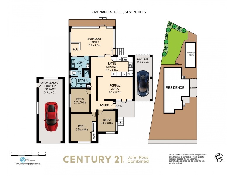 9 Monaro Street, Seven Hills NSW 2147 Floorplan