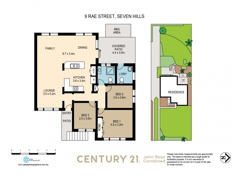 9 Rae Street, Seven Hills NSW 2147 Floorplan