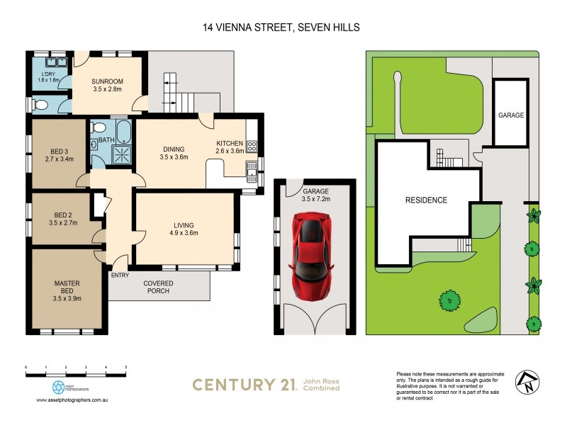 14 Vienna Street, Seven Hills NSW 2147 Floorplan