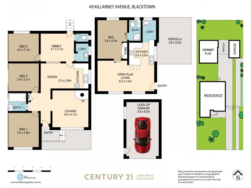 49 Killarney Avenue, Blacktown NSW 2148 Floorplan