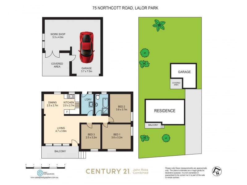 75 Northcott Road, Lalor Park NSW 2147 Floorplan