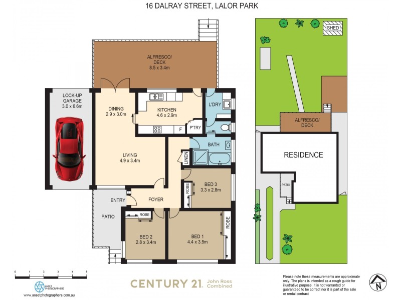 16 Dalray Street, Lalor Park NSW 2147 Floorplan