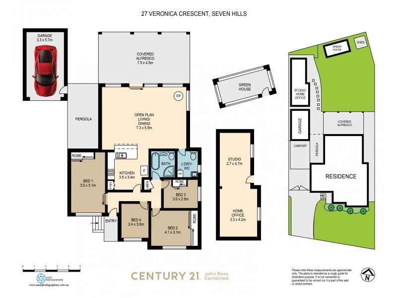 27 Veronica Crescent, Seven Hills NSW 2147 Floorplan