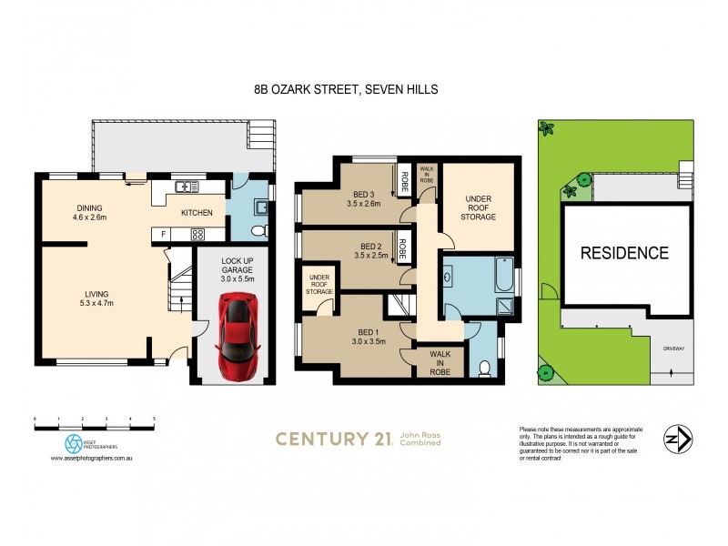 8b Ozark Street, Seven Hills NSW 2147 Floorplan