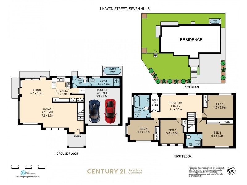 1 Haydn Street, Seven Hills NSW 2147 Floorplan