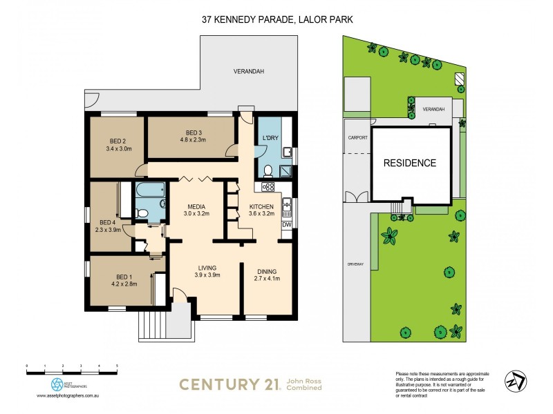 37 Kennedy Parade, Lalor Park NSW 2147 Floorplan