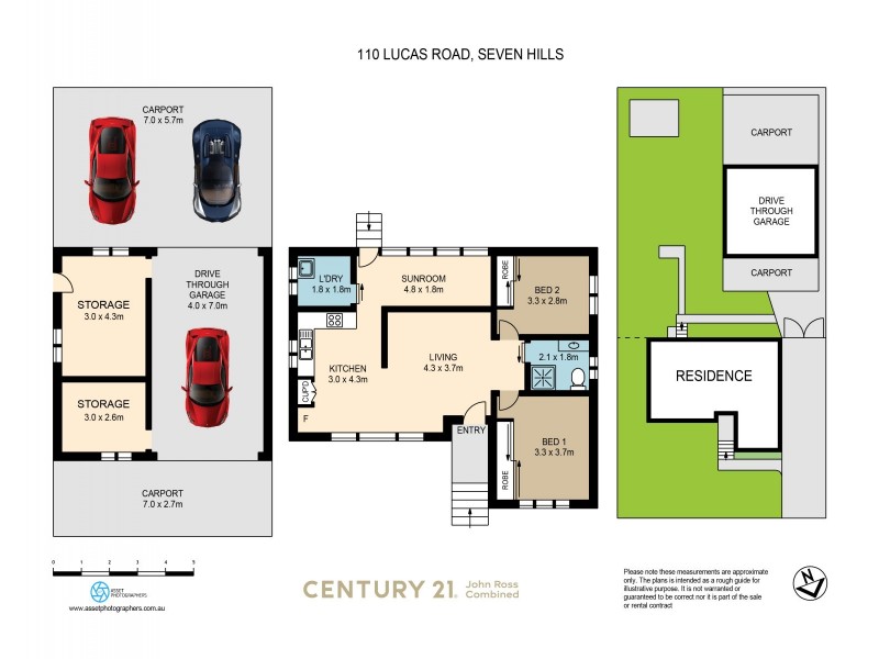 110 Lucas Road, Seven Hills NSW 2147 Floorplan
