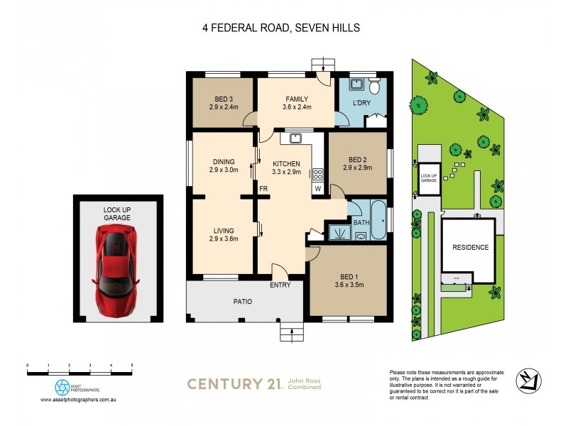 4 Federal Road, Seven Hills NSW 2147 Floorplan