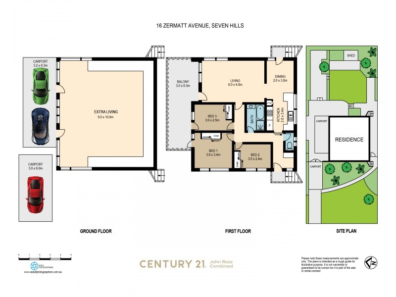 16 Zermatt Avenue, Seven Hills NSW 2147 Floorplan