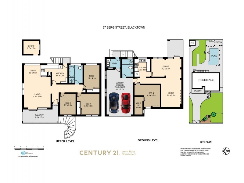 37 Berg Street, Blacktown NSW 2148 Floorplan