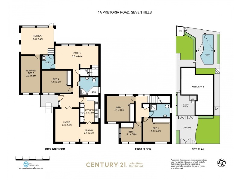 1a Pretoria Road, Seven Hills NSW 2147 Floorplan