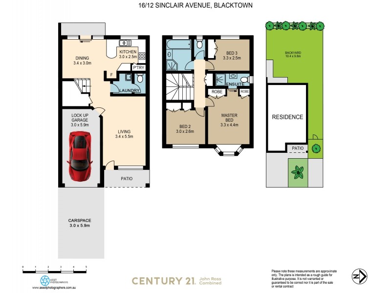 16/12 Sinclair Avenue, Blacktown NSW 2148 Floorplan