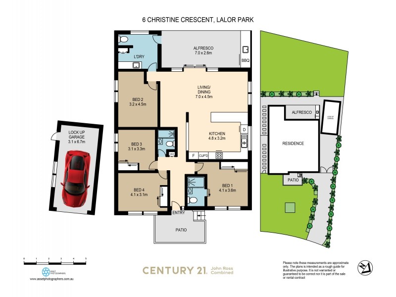 6 Christine Crescent, Lalor Park NSW 2147 Floorplan