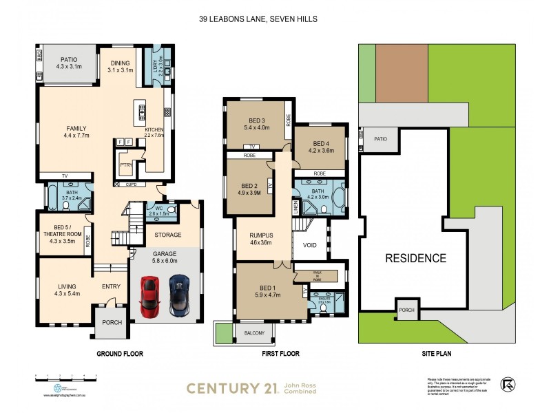 39 Leabons Lane, Seven Hills NSW 2147 Floorplan