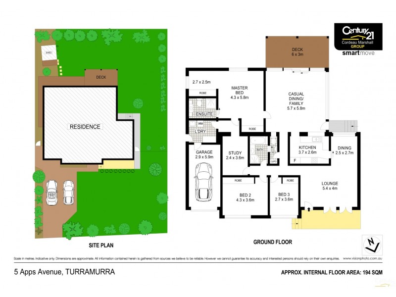 5 Apps Avenue, Turramurra NSW 2074 Floorplan