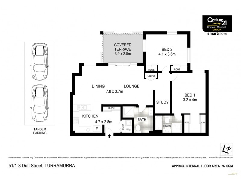 51/1-3 Duff Street, Turramurra NSW 2074 Floorplan