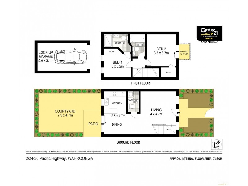2/24-36 Pacific Highway, Wahroonga NSW 2076 Floorplan