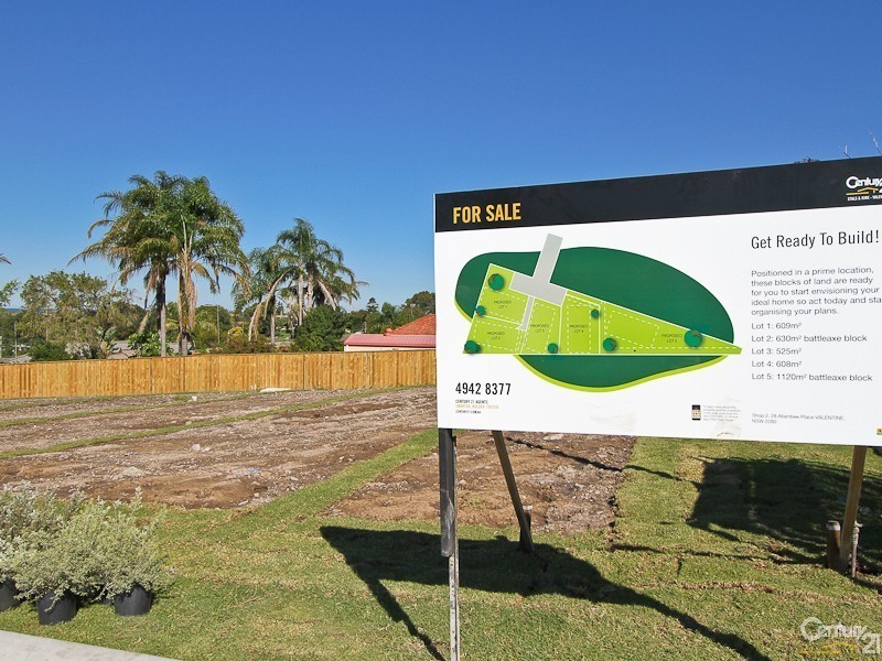 Lots 1-5/16 Nikkinbah Street, Belmont North NSW 2280