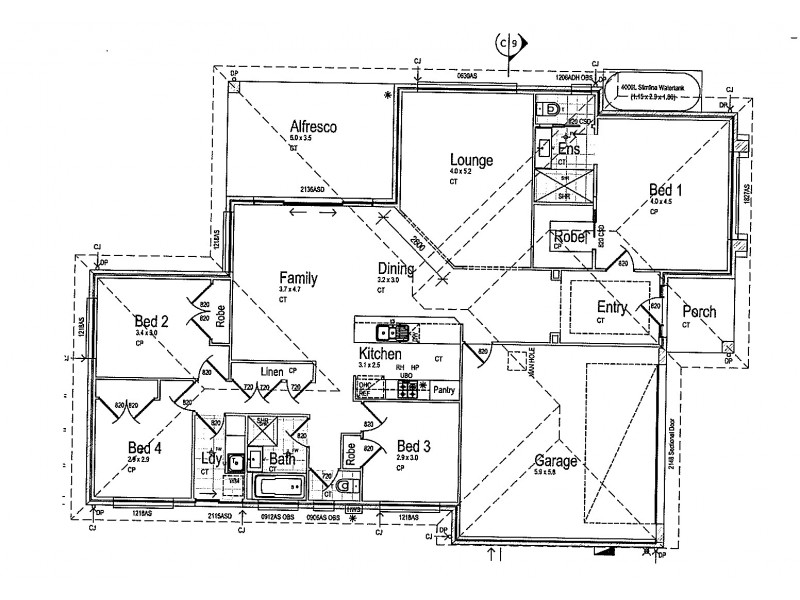 2 John Fallins Close, Belmont North NSW 2280 Floorplan