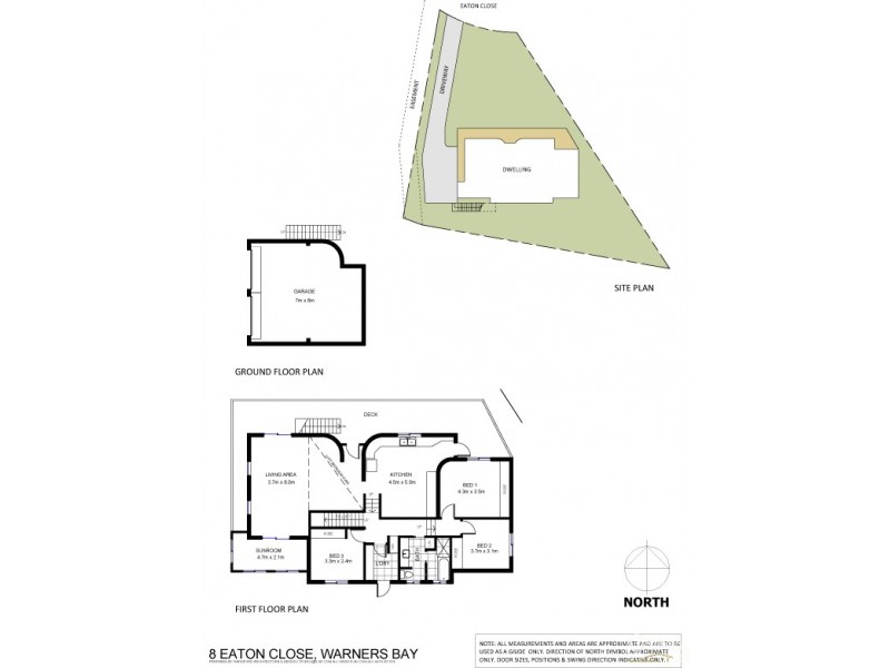 8 Eaton Close, Warners Bay NSW 2282 Floorplan