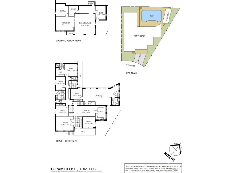 12 Pam Close, Jewells NSW 2280 Floorplan