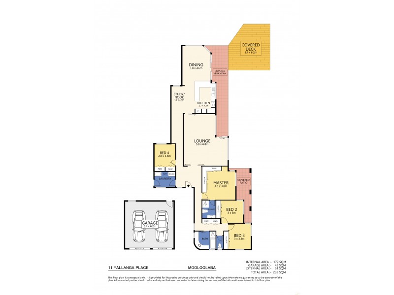 11 Yallanga Place, Mooloolaba QLD 4557 Floorplan