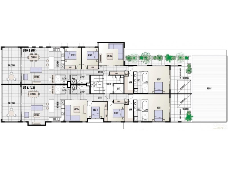 3/299-301 Bradman Avenue, Maroochydore QLD 4558 Floorplan