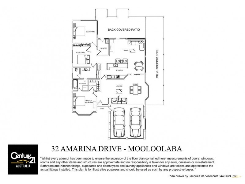 32 Amarina Avenue, Mooloolaba QLD 4557 Floorplan