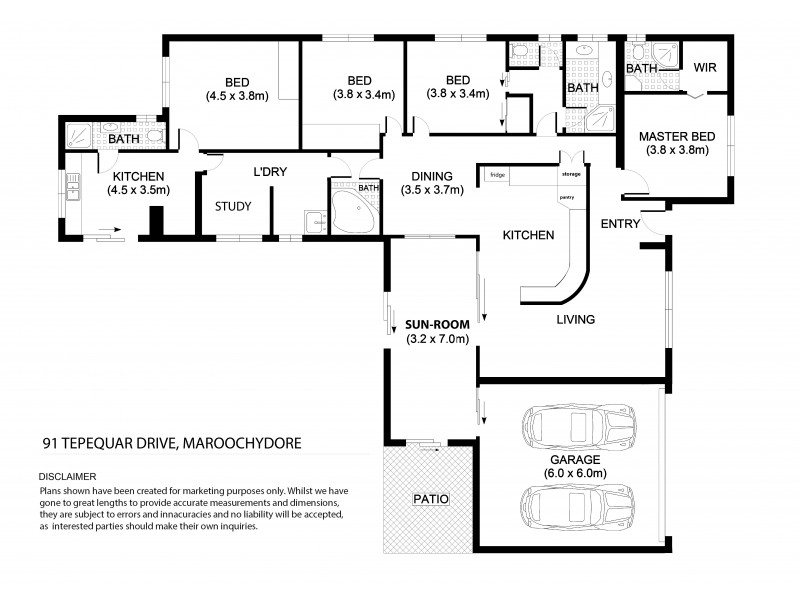 91 Tepequar Drive, Maroochydore QLD 4558 Floorplan