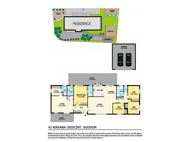 42 Nirvana Crescent, Buderim QLD 4556 Floorplan