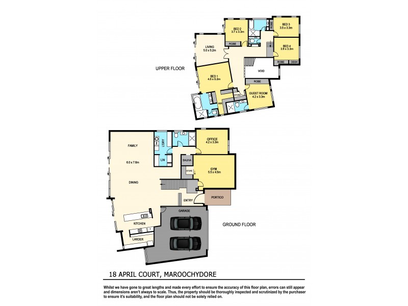 18 April Court, Maroochydore QLD 4558 Floorplan