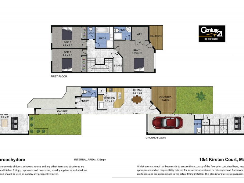 10/4 Kirsten Court, Maroochydore QLD 4558 Floorplan