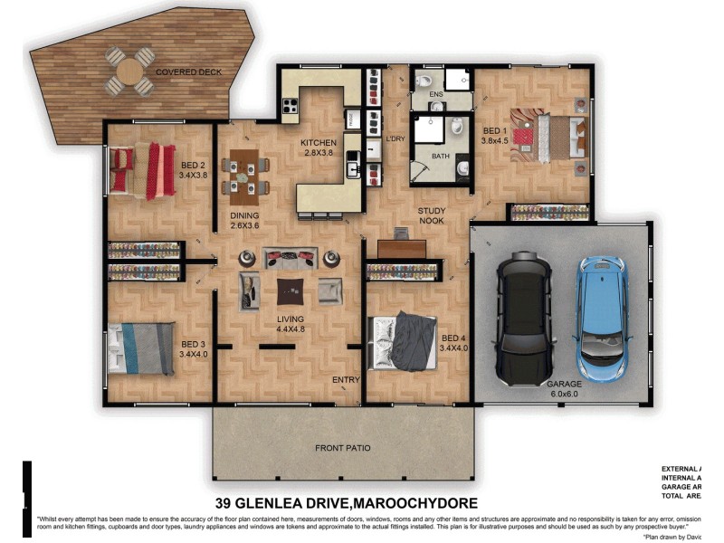 39 Glenlea Drive, Maroochydore QLD 4558 Floorplan