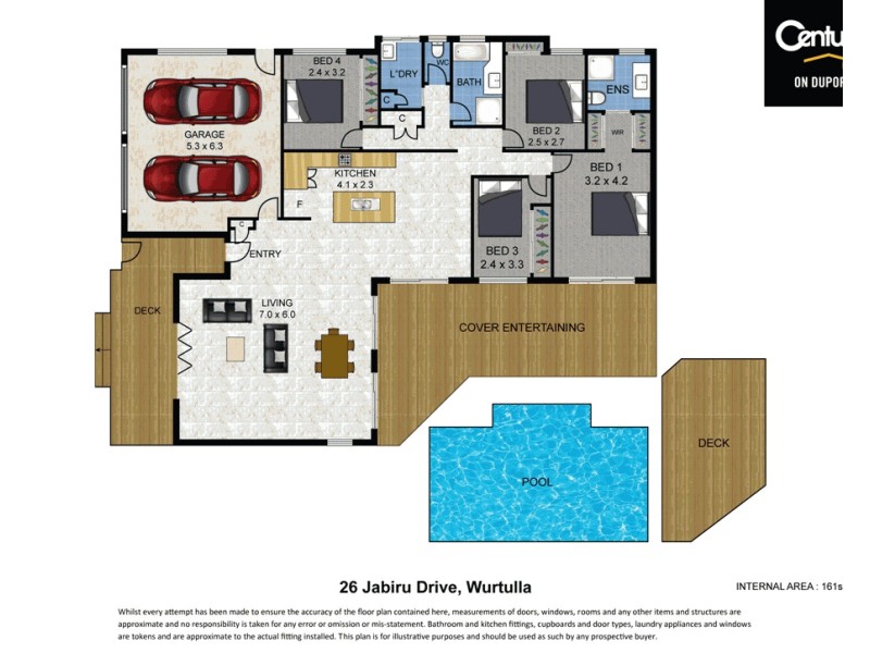 26 Jabiru Drive, Wurtulla QLD 4575 Floorplan