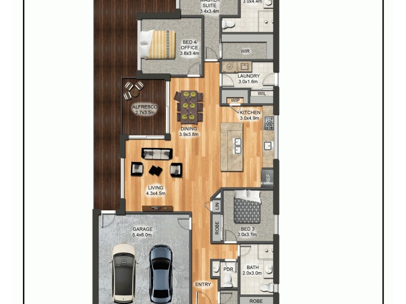9 Yamba Court, Maroochydore QLD 4558 Floorplan