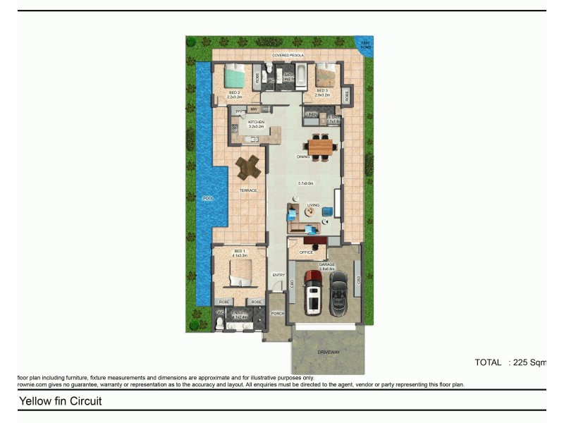 32 Yellow Fin Circuit, Mountain Creek QLD 4557 Floorplan