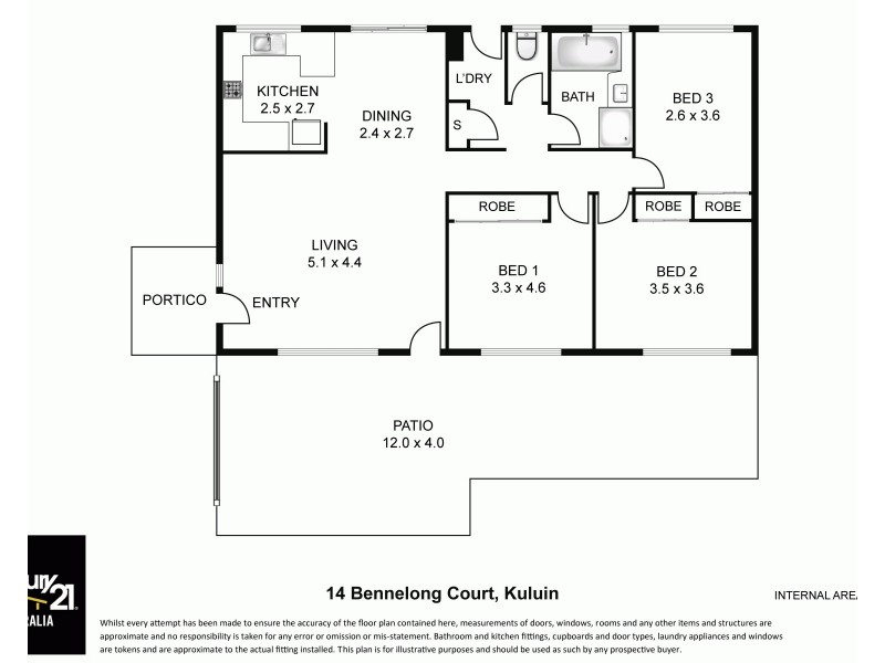 14 Bennelong Court, Kuluin QLD 4558 Floorplan