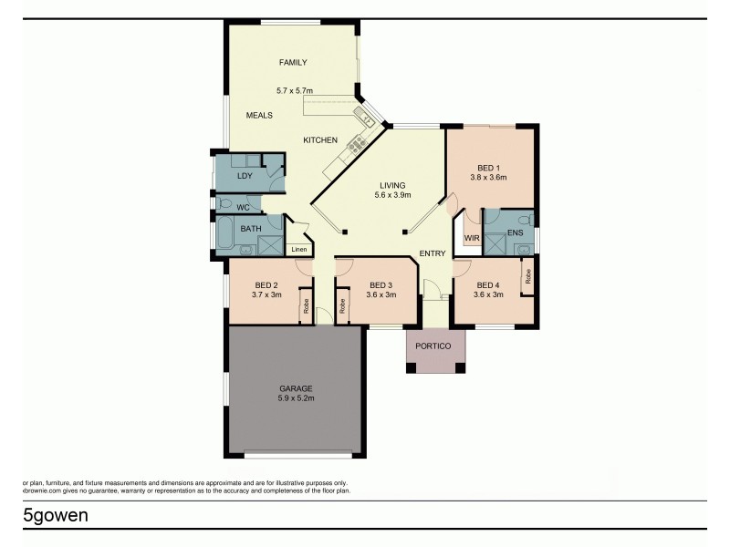 45  Gowen Drive, Landsborough QLD 4550 Floorplan
