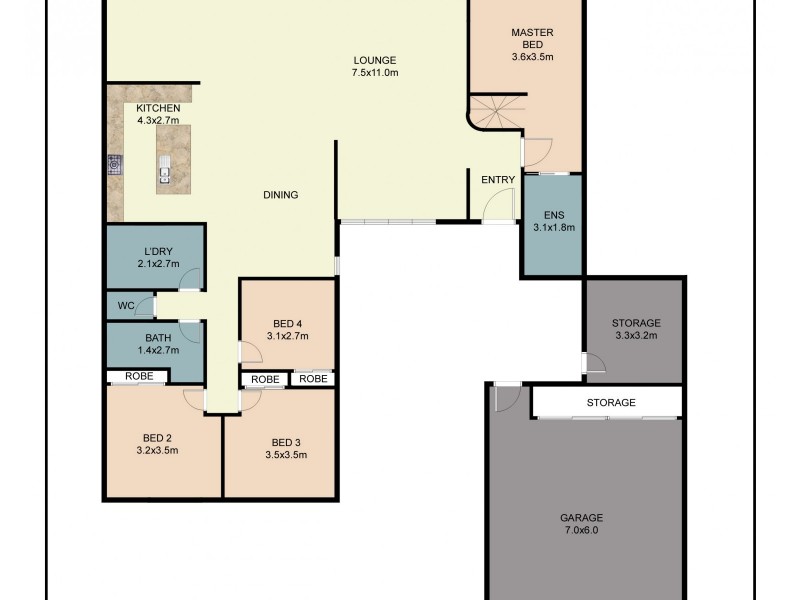61 Buna Street, Maroochydore QLD 4558 Floorplan