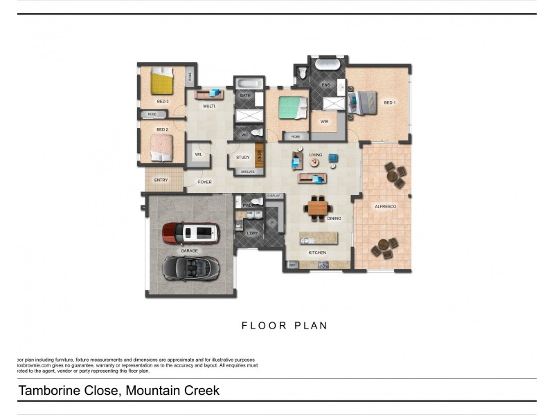 11 Tamborine Close, Mountain Creek QLD 4557 Floorplan