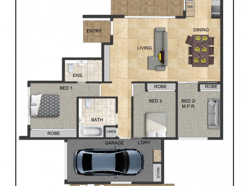 5A Galah Place, Mountain Creek QLD 4557 Floorplan