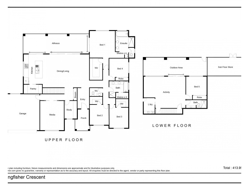 9 Kingfisher Crescent, Palmview QLD 4553 Floorplan